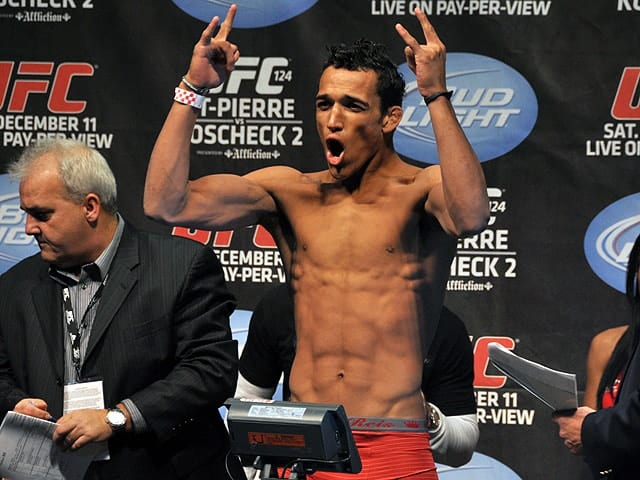 Charles Oliveira Blames Illness For Missing Weight Prior To UFC Fight Night 50