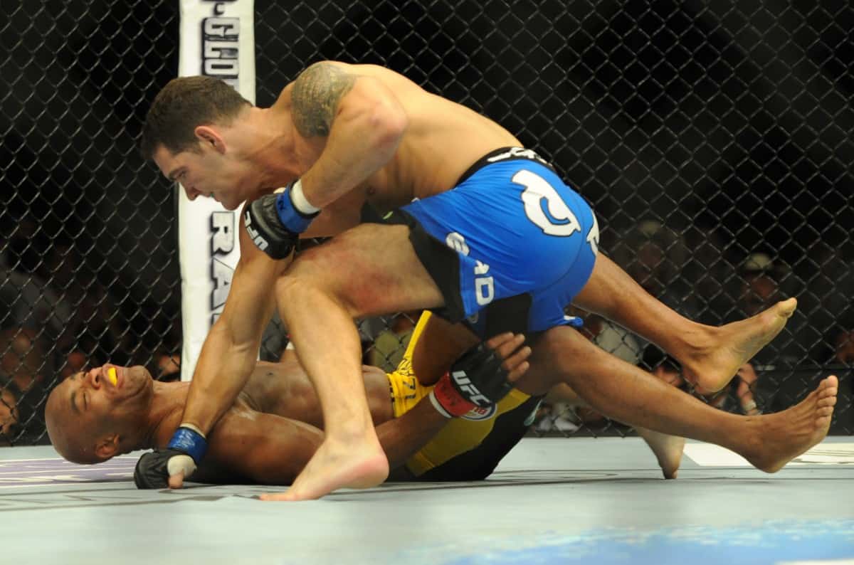 anderson silva ufc 162 fail