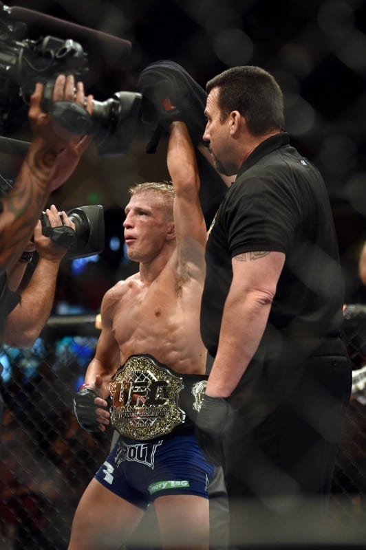 UFC 177 Fighter Salaries: TJ Dillashaw Tops List With $100,000