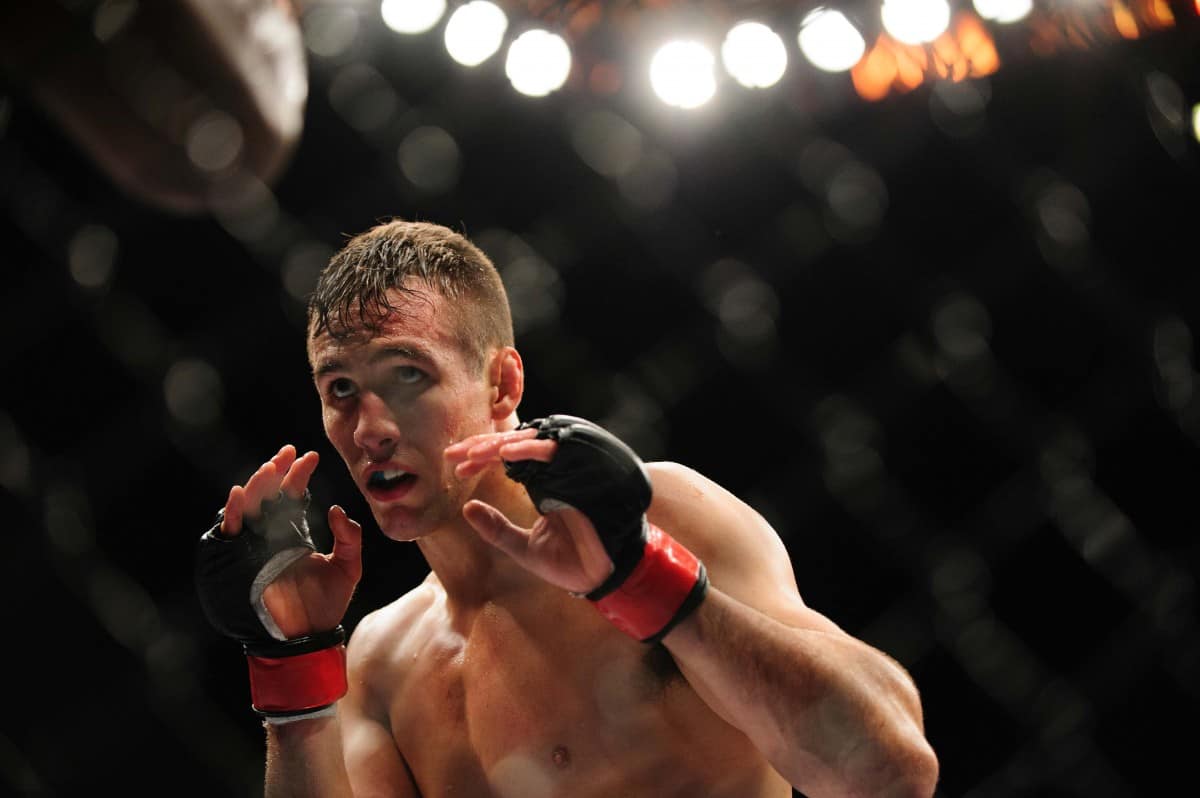 UFC Fight Night 54: Rory MacDonald vs Tarec Saffiedine Highlights 1 USATSI 7974793