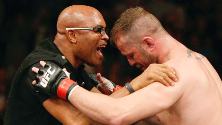 Anderson Silva Makes Surprise Entrance At UFC 179, Gets Called Out