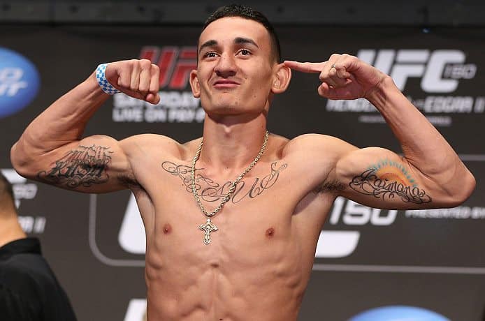 Max Holloway & Cole Miller Have Valentine’s Day Reservation