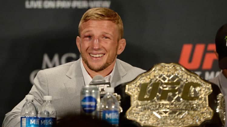 tj dillashaw vs jose aldo