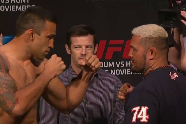 Mark Hunt Destroys Fabricio Werdum Following USADA Suspension 1 ufc 180 live stream
