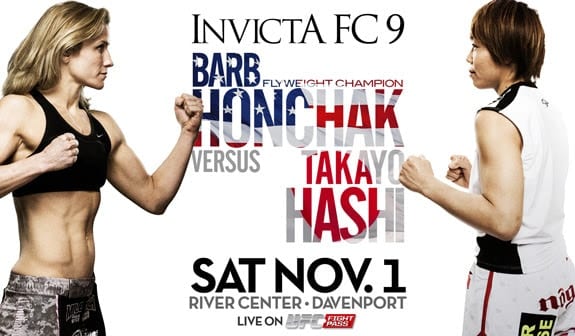 Invicta FC 9 Results: Honchak Retains Flyweight Title In Davenport