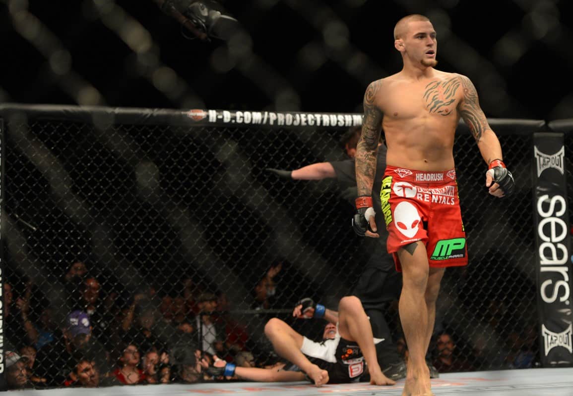 MMA: UFC 168-Poirier vs Brandao