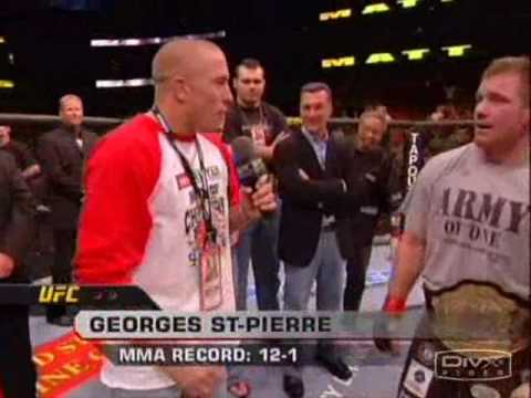 Georges St. Pierre Admits UFC 63 Slam On Matt Hughes Was ‘Low-Class’