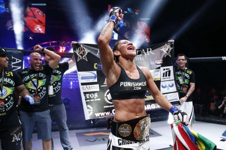 Cris Cyborg vs. Leslie Smith Full Fight Video Highlights