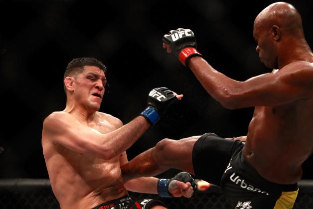 winners & loser from UFC 183