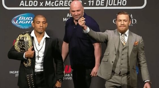 Surprise! Aldo & McGregor Hurl PED Accusations At One Another