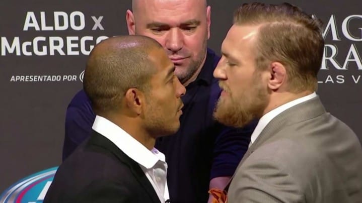 Jose Aldo Is ‘Sure’ Conor McGregor Will Be Afraid