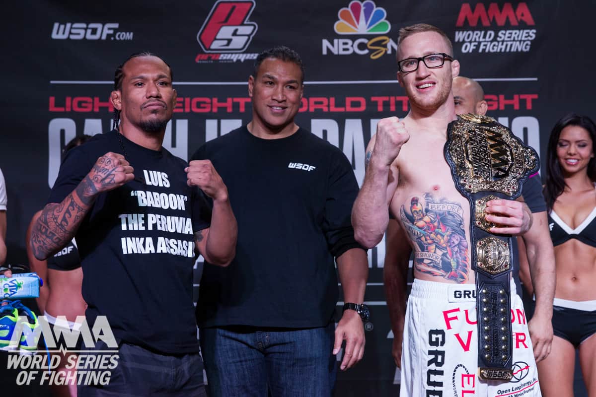 WSOF 19: Justin Gaethje vs. Luis Palomino Video Highlights 1 WSOF 19