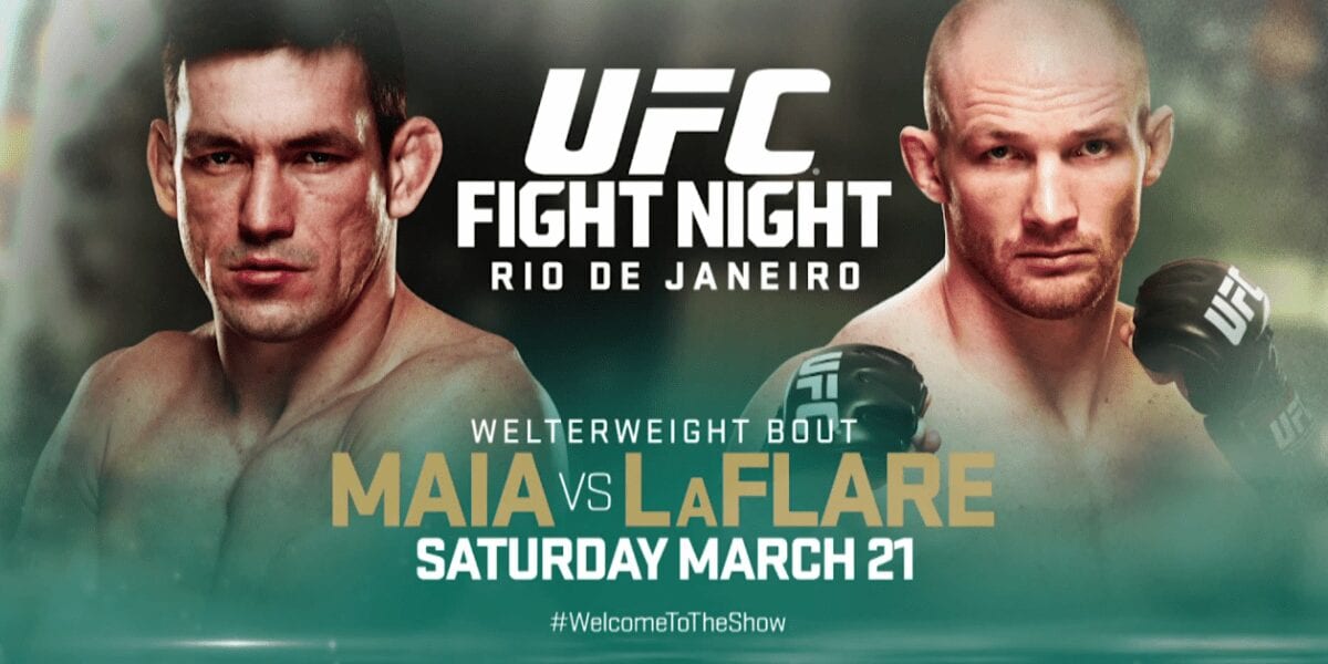 UFC Fight Night 62 Main Card Results: Demian Maia Ends Ryan LaFlare's Hype 1 ufc fight night 62 main card