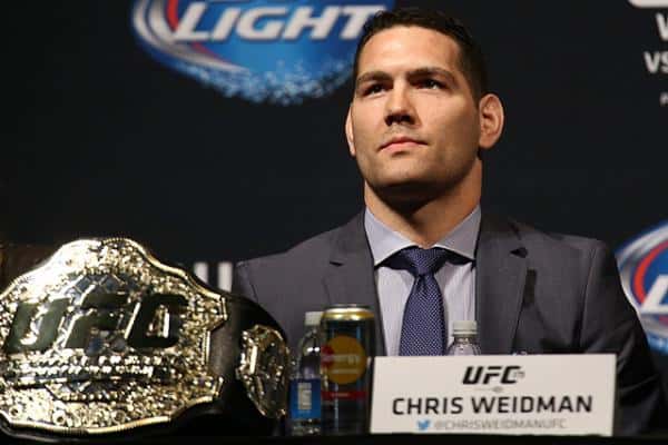 Chris Weidman: ‘Wonderboy’ Is A Serious Problem