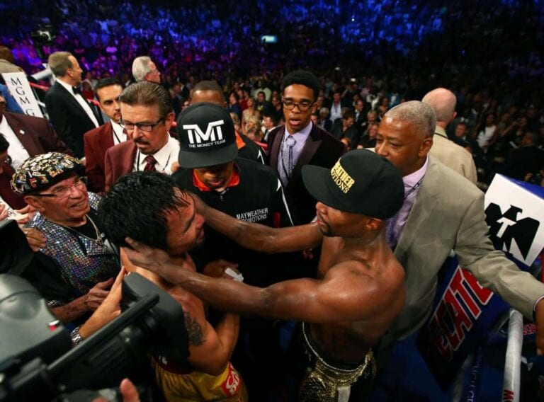 Again? Floyd Mayweather Willing To Rematch Manny Pacquiao Next Year