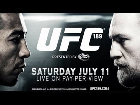 Will UFC 189 Be Better Than UFC 187?