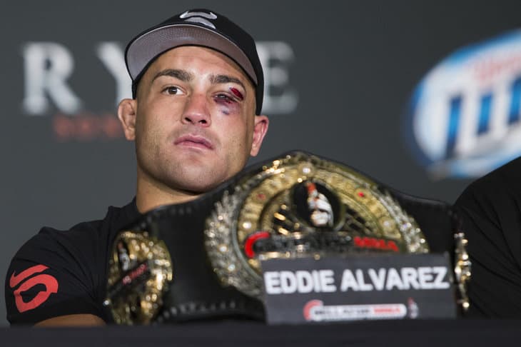 Eddie Alvarez Survives Badly Swollen Eye, Edges Gilbert Melendez 1 204 Eddie Alvarez.0 standard 730.0