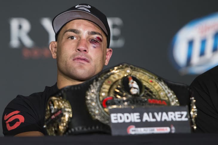 Eddie Alvarez Survives Badly Swollen Eye, Edges Gilbert Melendez