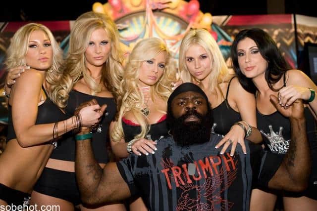 Kimbo Slice with girls