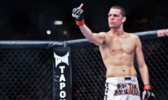 Rematch! Four Reasons To Watch UFC on FOX 17 3 NATE-DIAZ-Finger