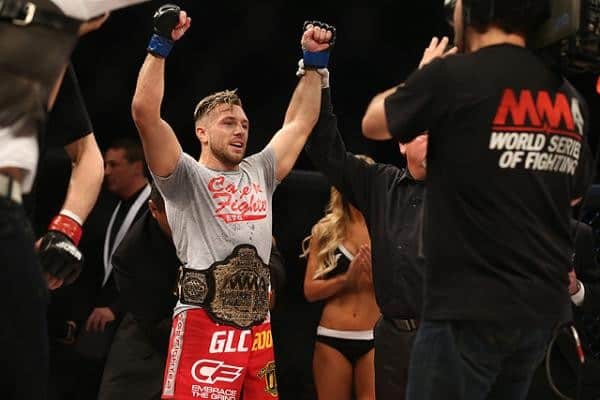 WSOF 21 Lance Palmer vs Chris Horodecki Fight Video Highlights