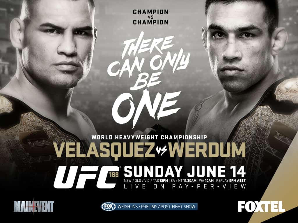 UFC 188 Preliminary Card Results: Patrick Williams Makes History 1 UFC 188