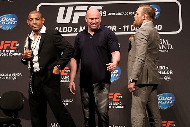 Top Five Most Hyped Fights In UFC History 1 aldo mcgregor