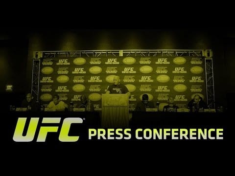 Watch The UFC Drug Testing Press Conference Live At 2 PM ET