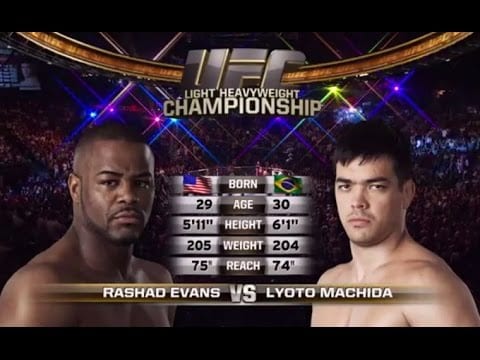 Video: Lyoto Machida Gives Rashad Evans The Stanky Leg