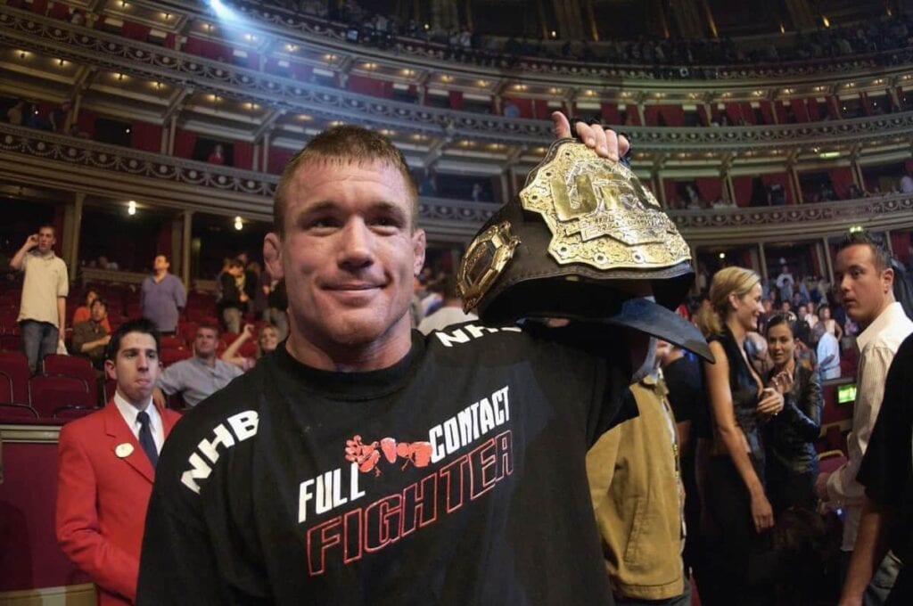 Matt Hughes UFC welterweight champion