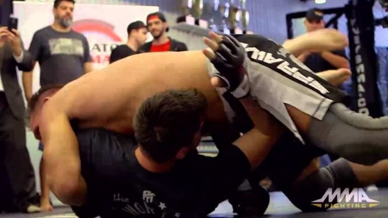 Ken Shamrock Bellator 138 Open Workout Highlights