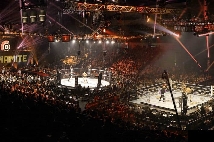 Bellator Releases Rendering Of Their “Dynamite” Event Featuring Ring And Cage