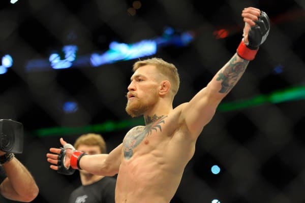 Video: Conor McGregor Grounds & Pounds Ahead Of UFC 196