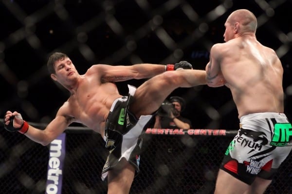 Michael Bisping Outlasts Thales Leites By Split Decision