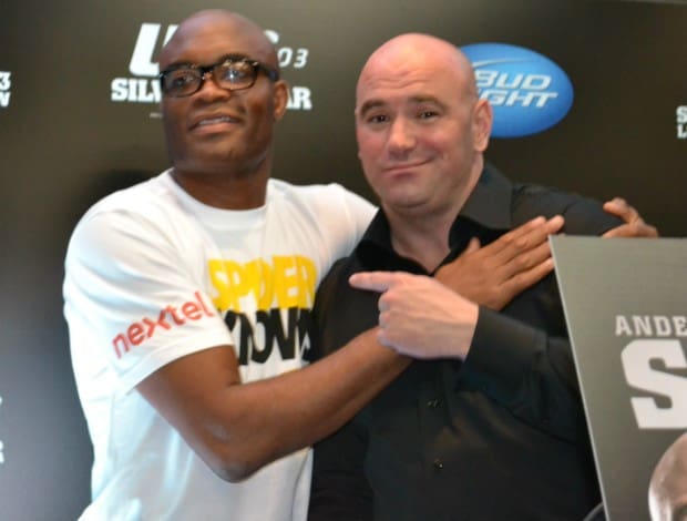 UFC anderson Silva records UFC stats