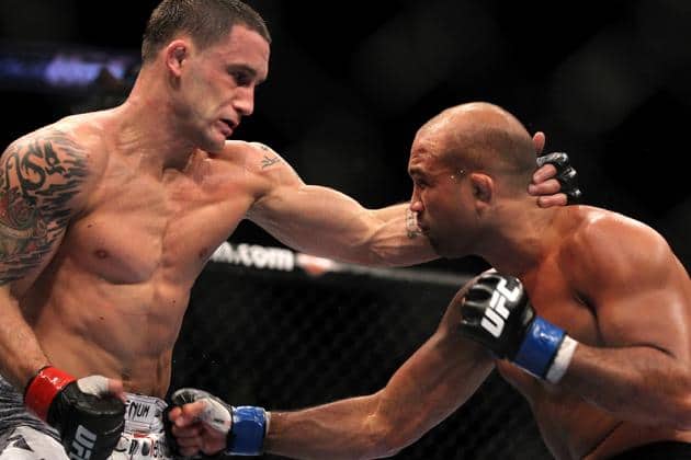 frankie edgar vs bj penn upset UFC 112 odds