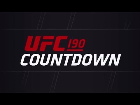 Countdown To UFC 190: Ronda Rousey vs. Bethe Correia