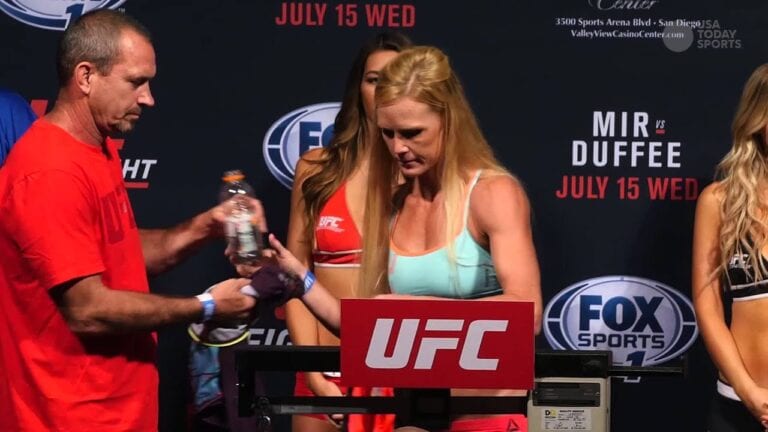 Video: Holly Holm & Marion Reneau Share Intense Staredown At UFC Fight Night 71 Weigh-Ins