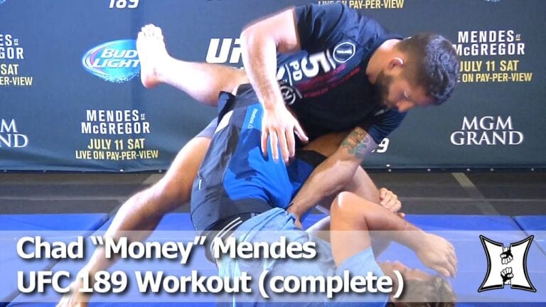 UFC 189 Chad Mendes Open Workout Full Video
