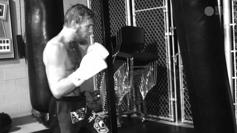 Video: Conor McGregor Trains At TUF Gym To Face Chad Mendes