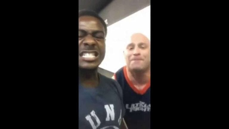 Video: Chris Weidman & Matt Serra Freestyle Rap Fail