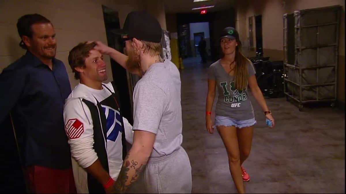 Conor McGregor & Urijah Faber Get Into Backstage Confrontation At UFC 189 Weigh-Ins 1