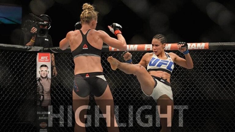 Holly Holm vs. Marion Reneau Video Highlights