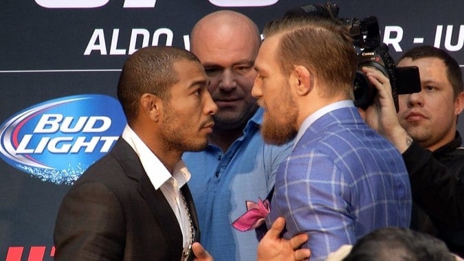 Conor McGregor To Jose Aldo: I Love You Like My B****