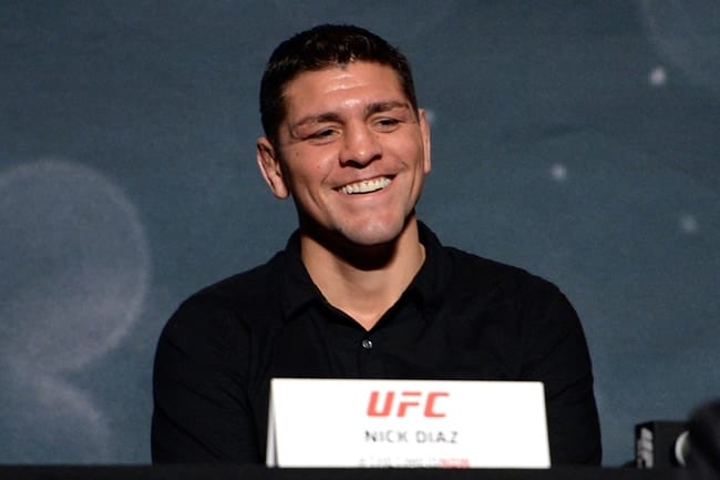 Nick Diaz Strikes Plea Bargain, Gets Two Days In Jail For DUI Charges 1 nickD650