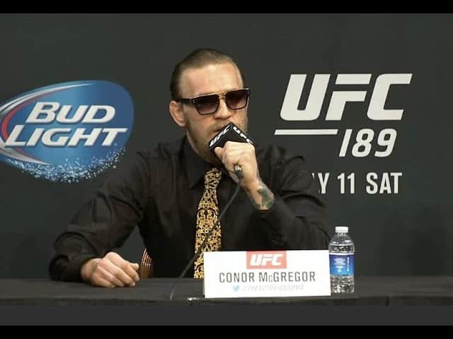 Conor McGregor: Chad Mendes Will 'Cower Like A Little Girl' 1 Conor Mcgregor