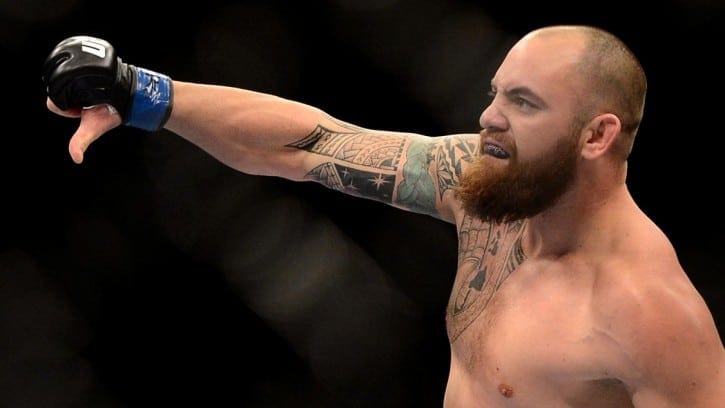 Travis Browne Reacts To Derrick Lewis’ Domestic Violence Accusations