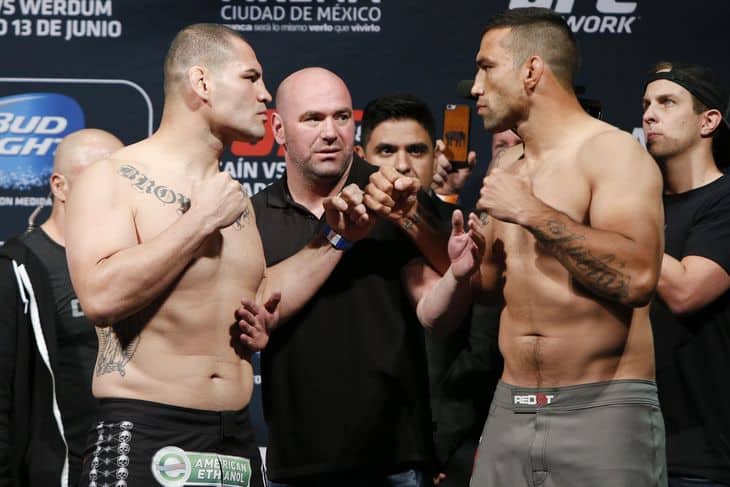 Fabricio Werdum vs. Cain Velasquez Rematch Official, Date Unknown