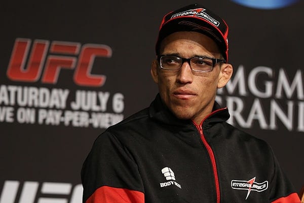 Charles Oliveira In Neck Brace Following UFC Fight Night 74, Taken Away On Stretcher
