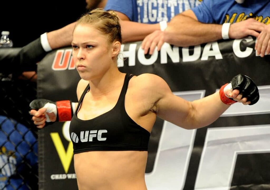 Ronda Rousey Body Paint Nipples